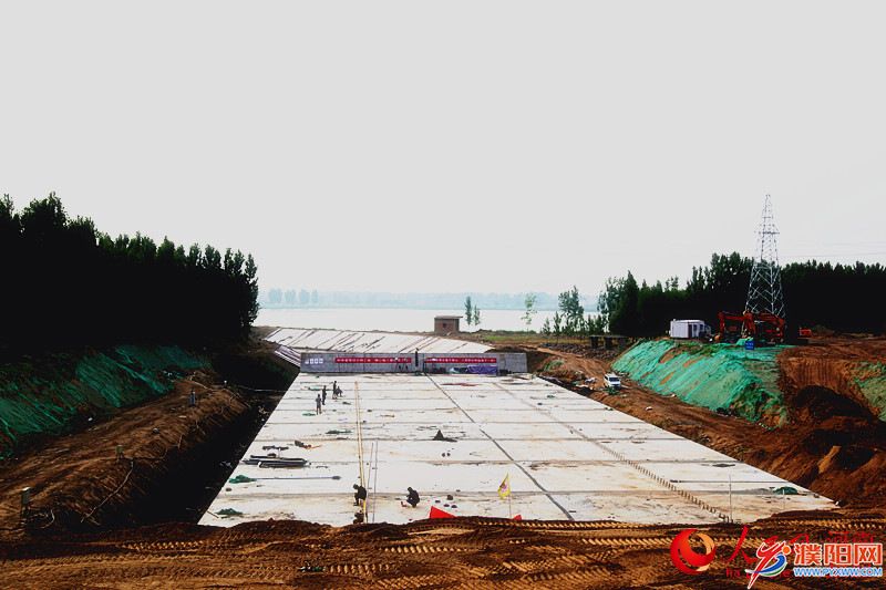 引黄入冀濮阳段最新进展，黄河水的温情故事