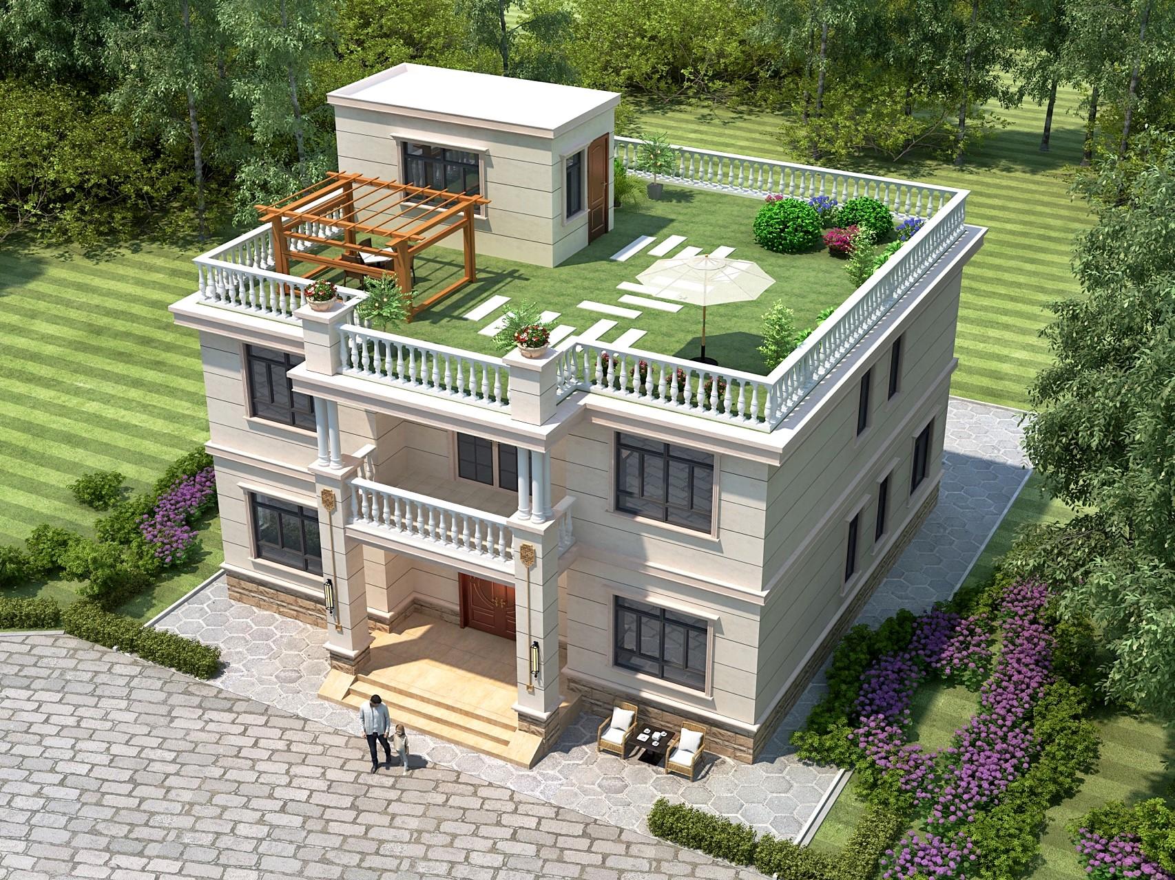 最新农村别墅设计图集,最新农村别墅设计图集,时代背景下的乡村华丽转身