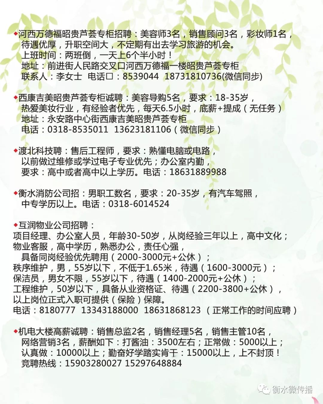 张店最新招聘信息全面概览